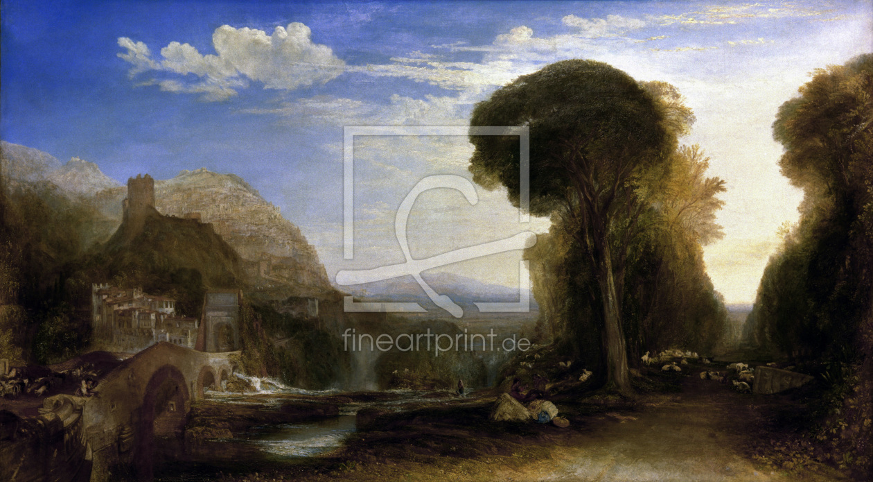 Bild-Nr.: 30008117 W.Turner, Palestrina - Komposition erstellt von Turner, Joseph Mallord William