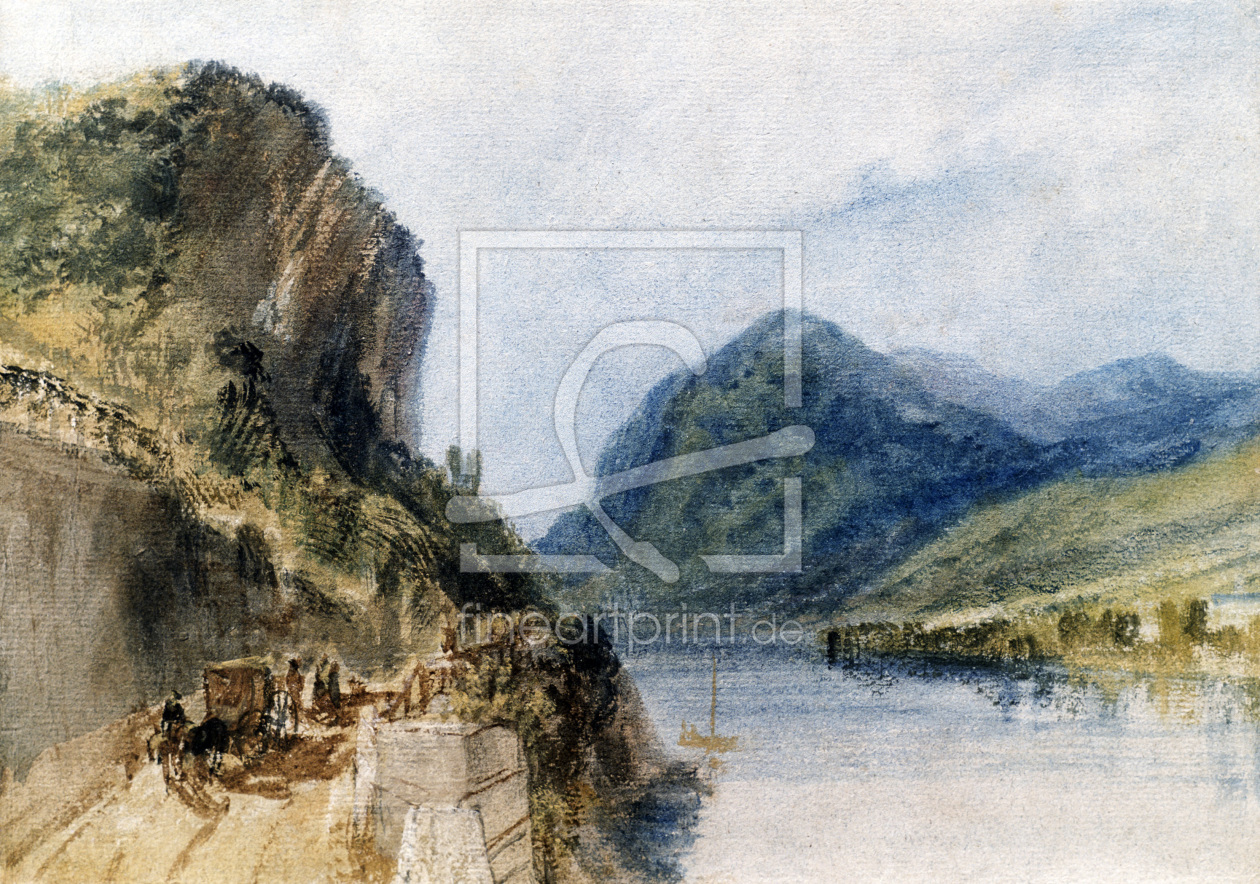 Bild-Nr.: 30008123 William Turner, Der Drachenfels erstellt von Turner, Joseph Mallord William