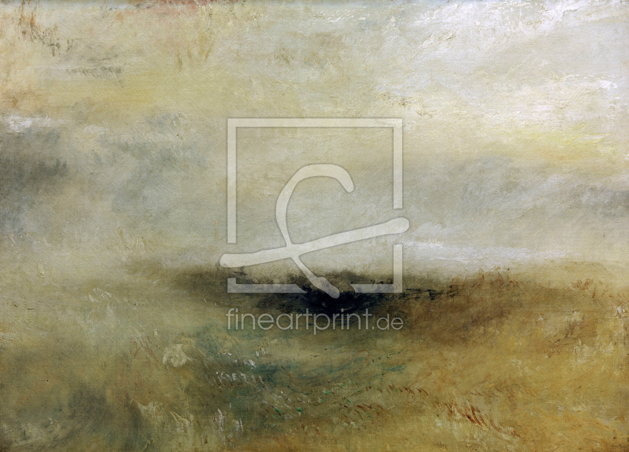 Bild-Nr.: 30008143 W.Turner, SeestÃ¼ck mit aufkommend. Sturm erstellt von Turner, Joseph Mallord William
