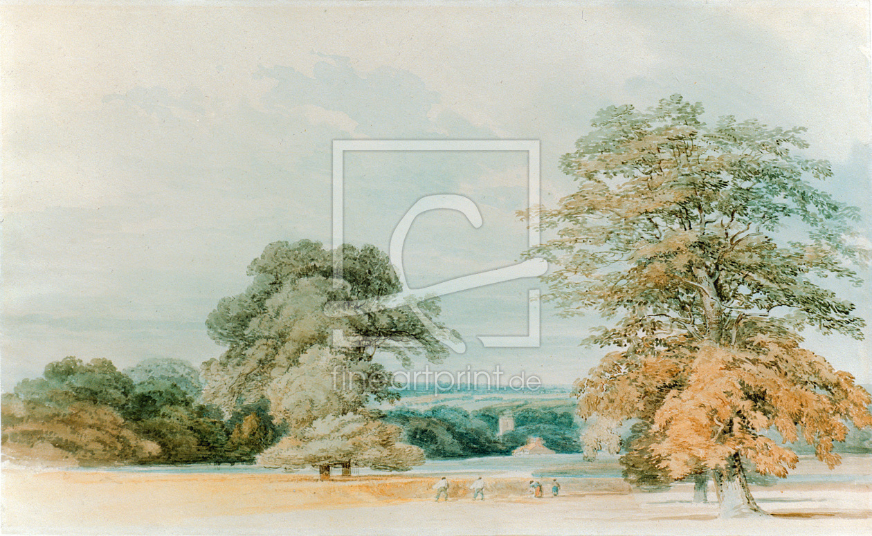 Bild-Nr.: 30008169 W.Turner / Landscape in Kent / c.1796 erstellt von Turner, Joseph Mallord William