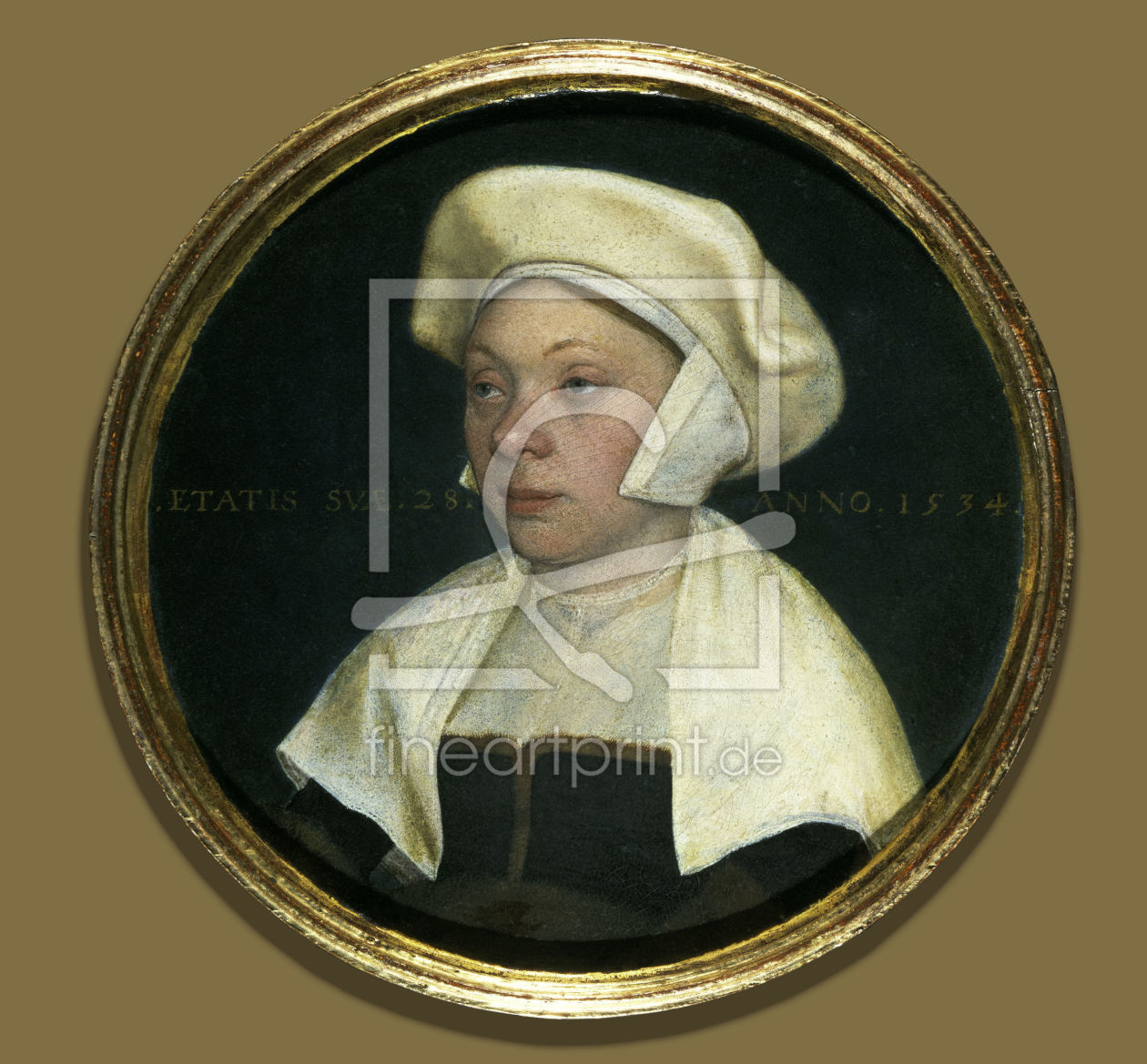 Bild-Nr.: 30008233 H.Holbein d.J., Gattin des Hofbedienst. erstellt von Hans Holbein der JÃ¼ngere