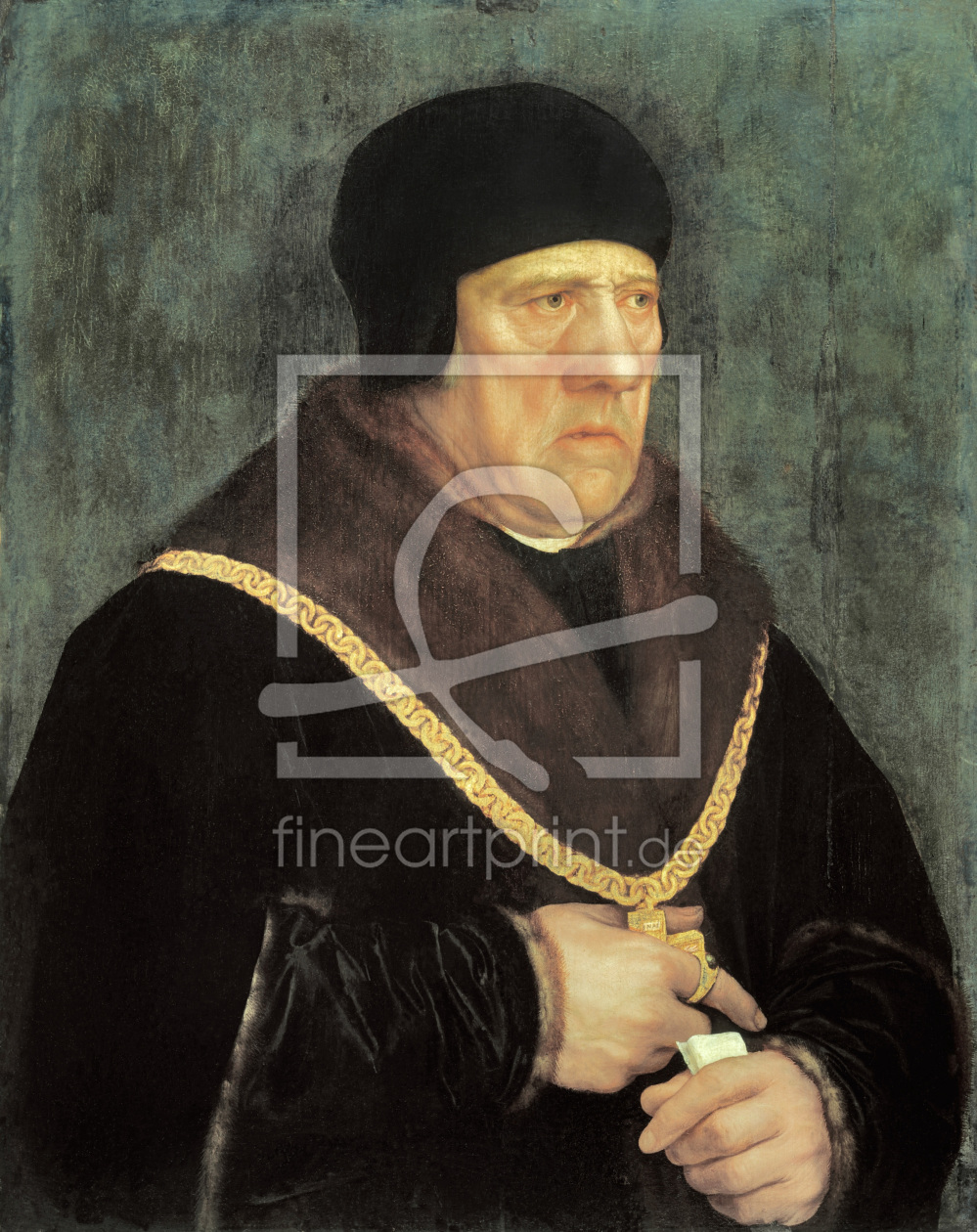 Bild-Nr.: 30008245 Sir Henry Wyatt / Painting by Holbein erstellt von Hans Holbein der Jüngere