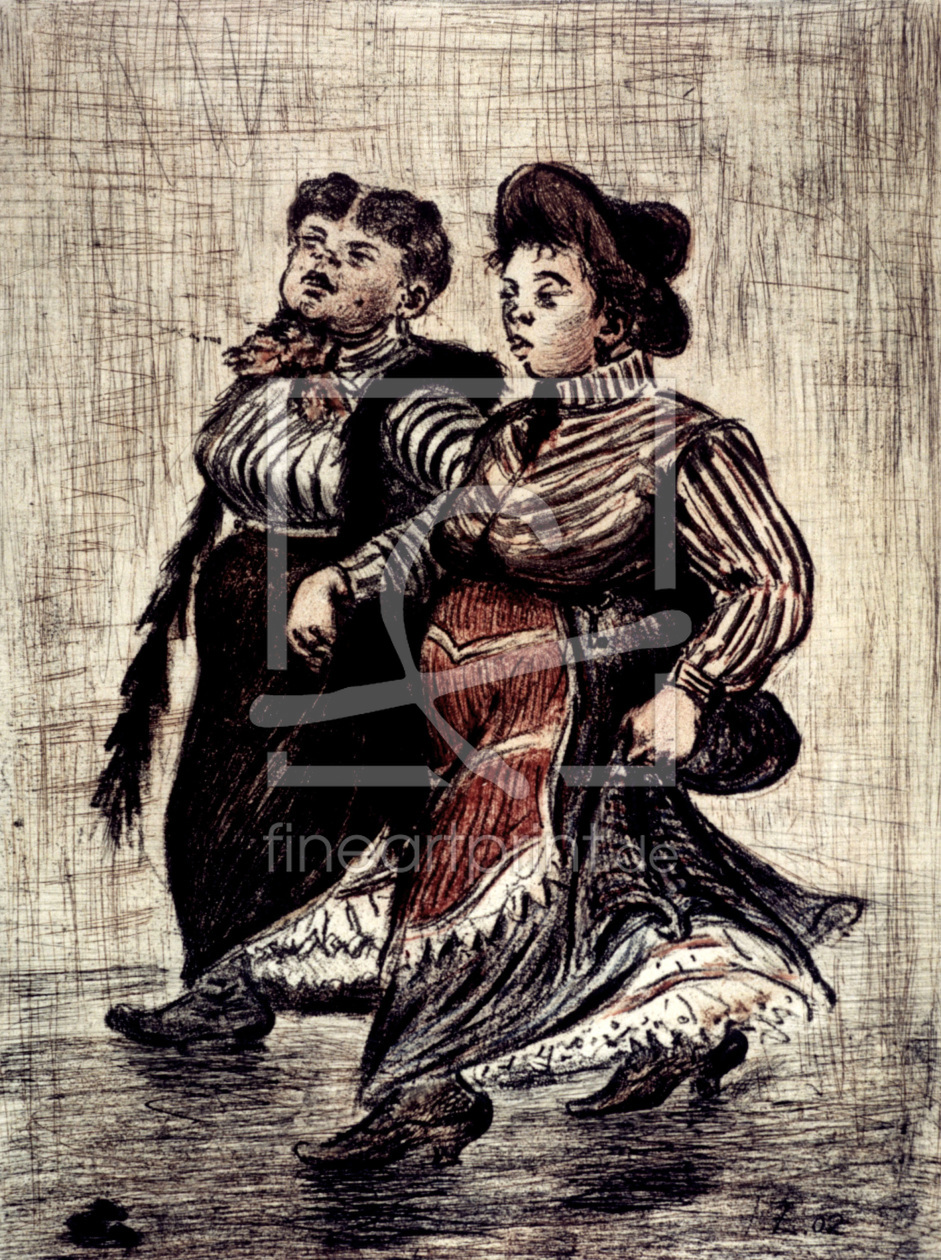 Bild-Nr.: 30008487 H.Zille / Two street girls / 1902 erstellt von Zille, Heinrich