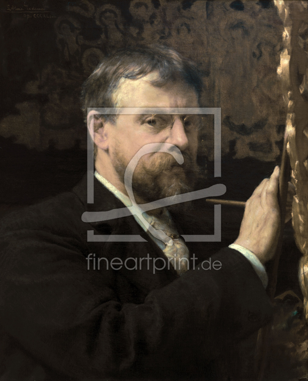 Bild-Nr.: 30008525 Sir Lawrence Alma-Tadema / Self Portrait erstellt von Alma-Tadema, Lawrence