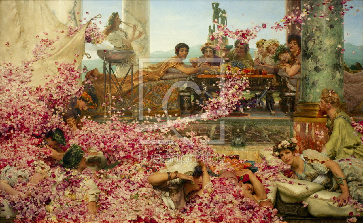 Bild-Nr.: 30008529 Roses of Heliogabalus / Alma-Tadema erstellt von Alma-Tadema, Lawrence