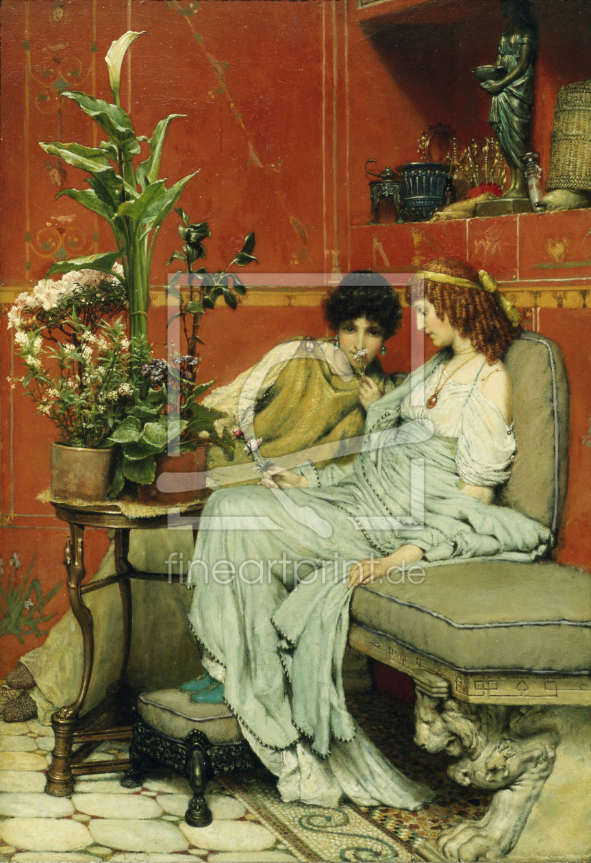 Bild-Nr.: 30008563 L.Alma-Tadema / Confidences erstellt von Alma-Tadema, Lawrence