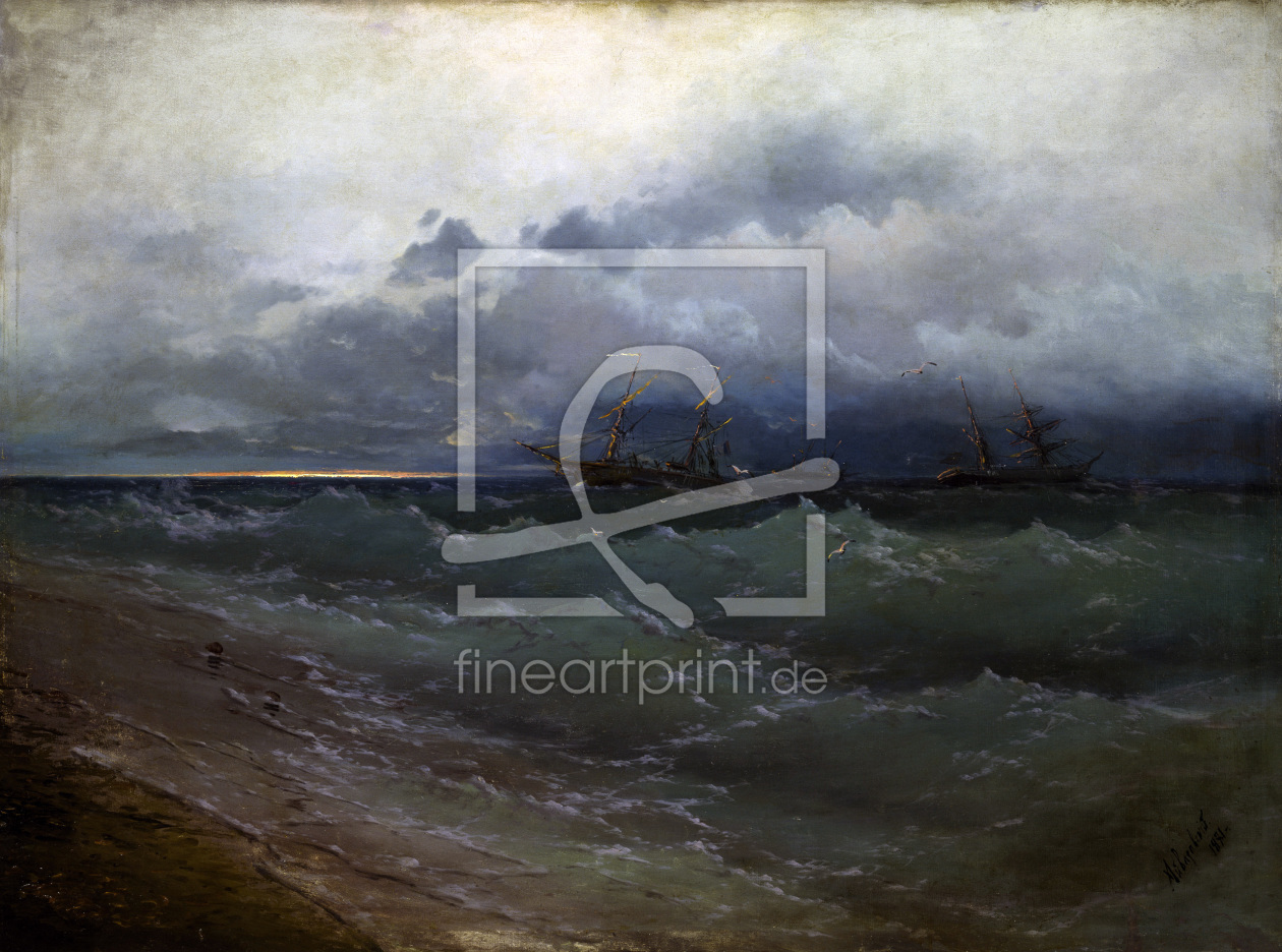 Bild-Nr.: 30008617 Aivasovski / Ship on a Stormy Sea erstellt von Aiwasowski, Iwan Konstantinowitsch
