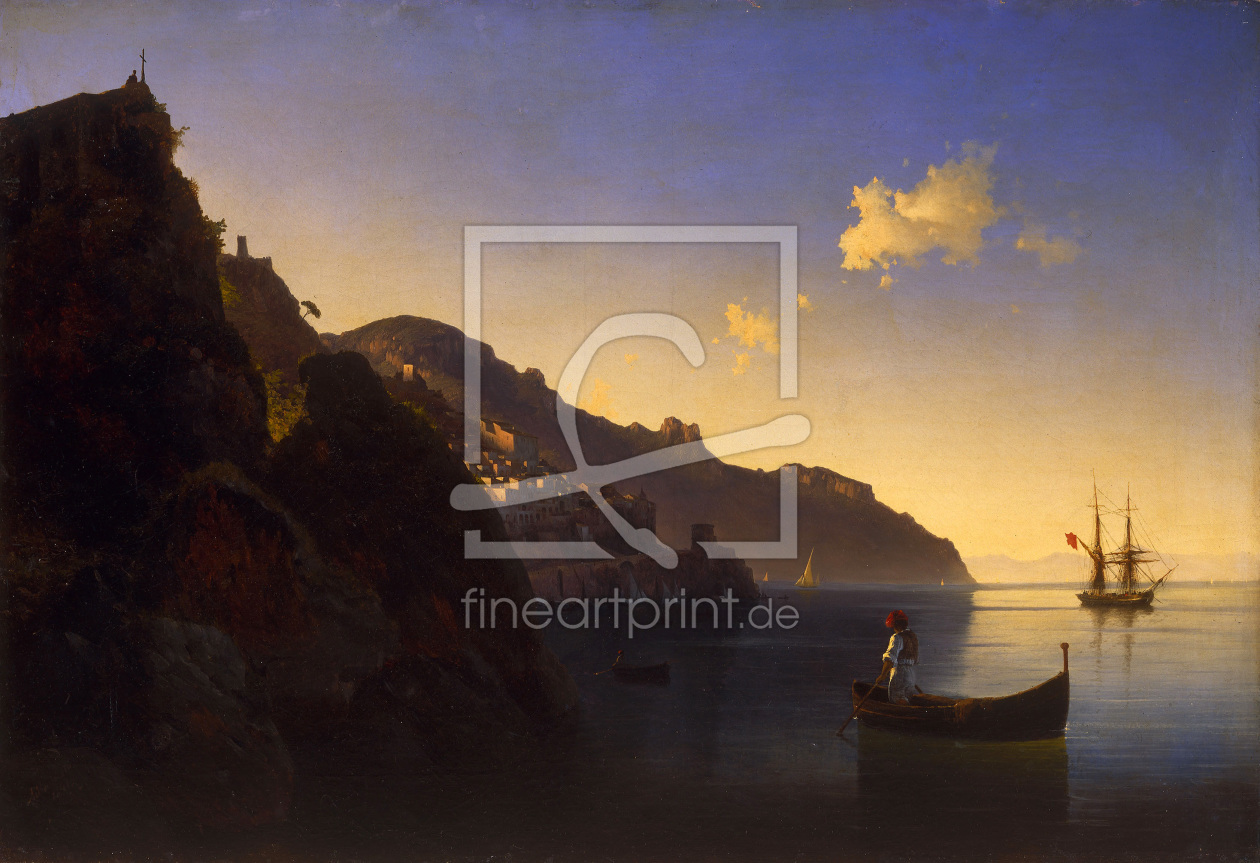 Bild-Nr.: 30008653 I.K.Aivasovsky / Coast of Amalfi / 1841 erstellt von Aiwasowski, Iwan Konstantinowitsch