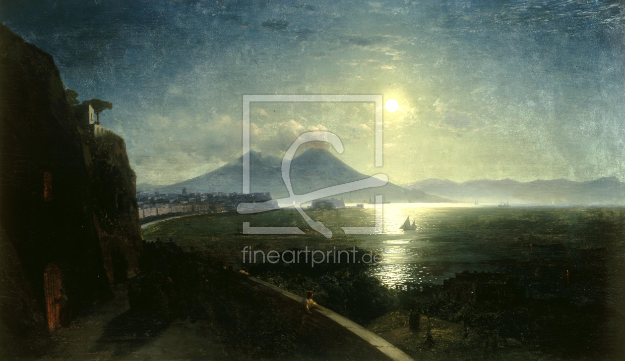 Bild-Nr.: 30008675 I.Aivazovsky, The Bay of Naples, 1892. erstellt von Aiwasowski, Iwan Konstantinowitsch