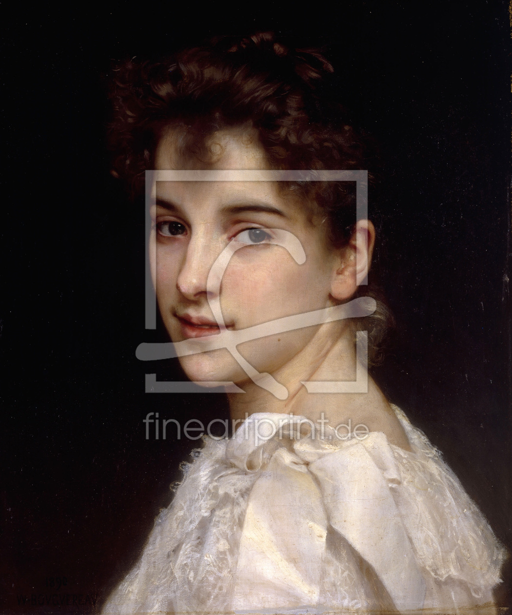 Bild-Nr.: 30008705 W.Bouguereau, Portrait of Gabrielle,1890 erstellt von Bouguereau, William Adolphe
