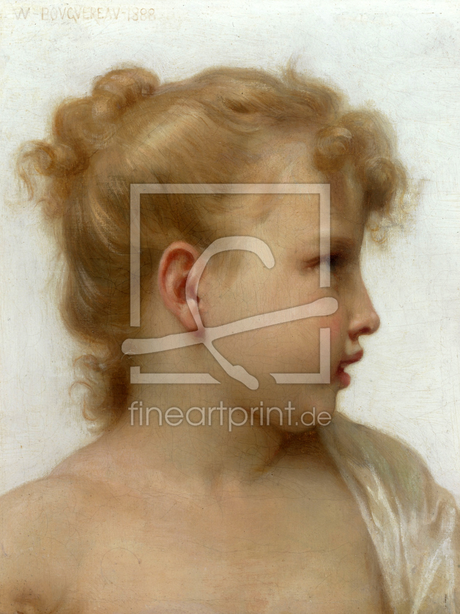 Bild-Nr.: 30008709 W.Bouguereau, Etude:Tete De Petite... erstellt von Bouguereau, William Adolphe