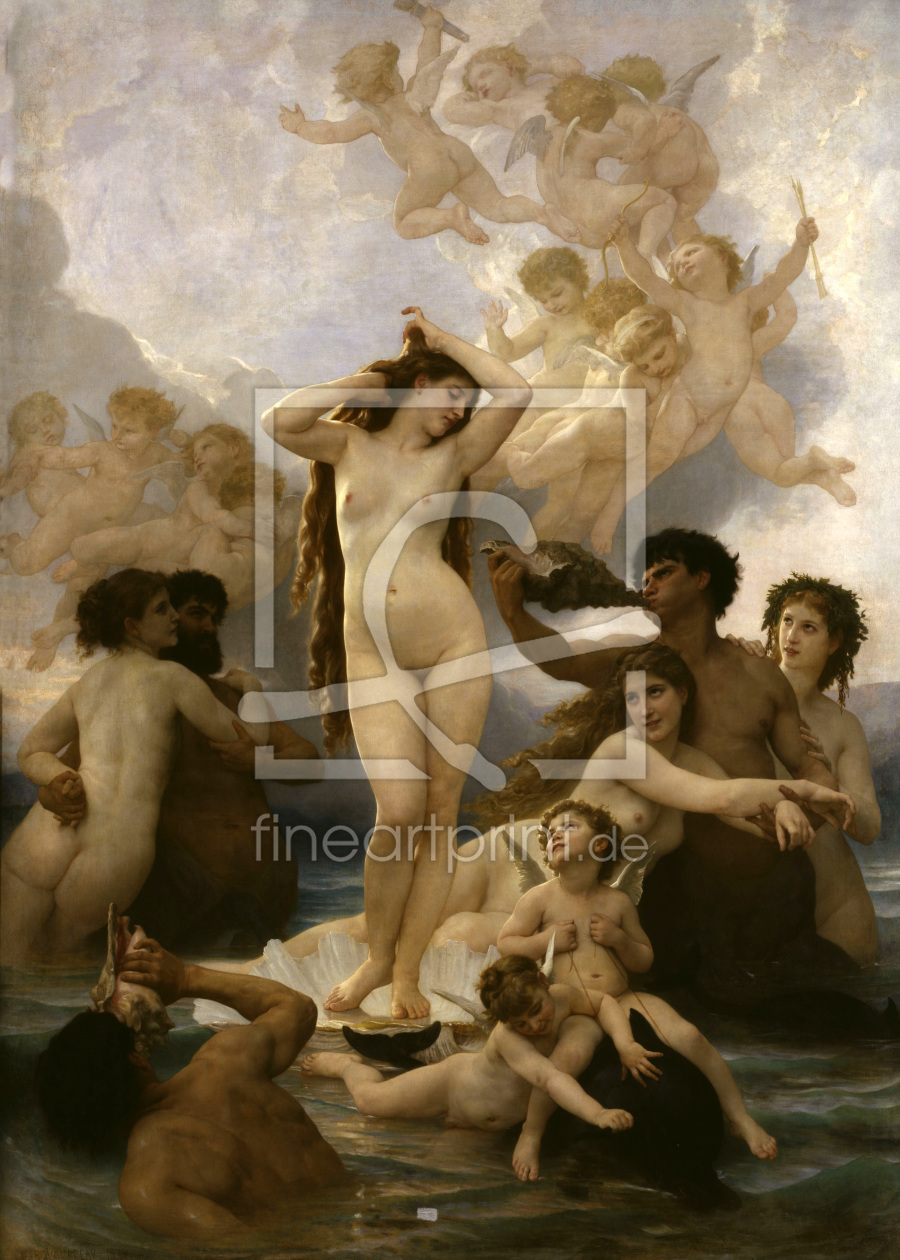 Bild-Nr.: 30008721 Bouguereau / Birth of Venus erstellt von Bouguereau, William Adolphe