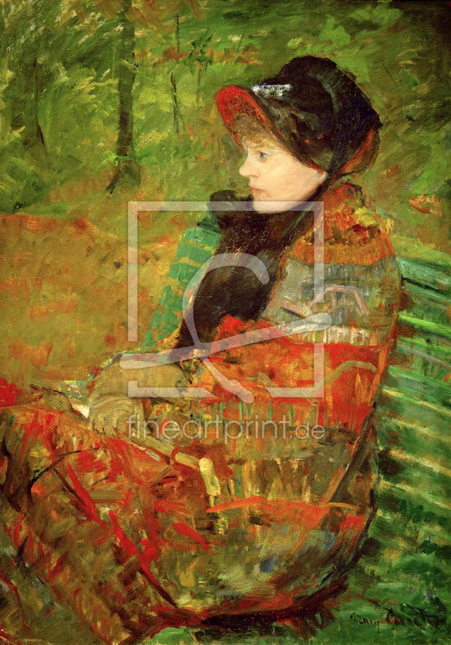 Bild-Nr.: 30008769 M.Cassatt, Autumn or Mademoiselle C. erstellt von Cassatt, Mary