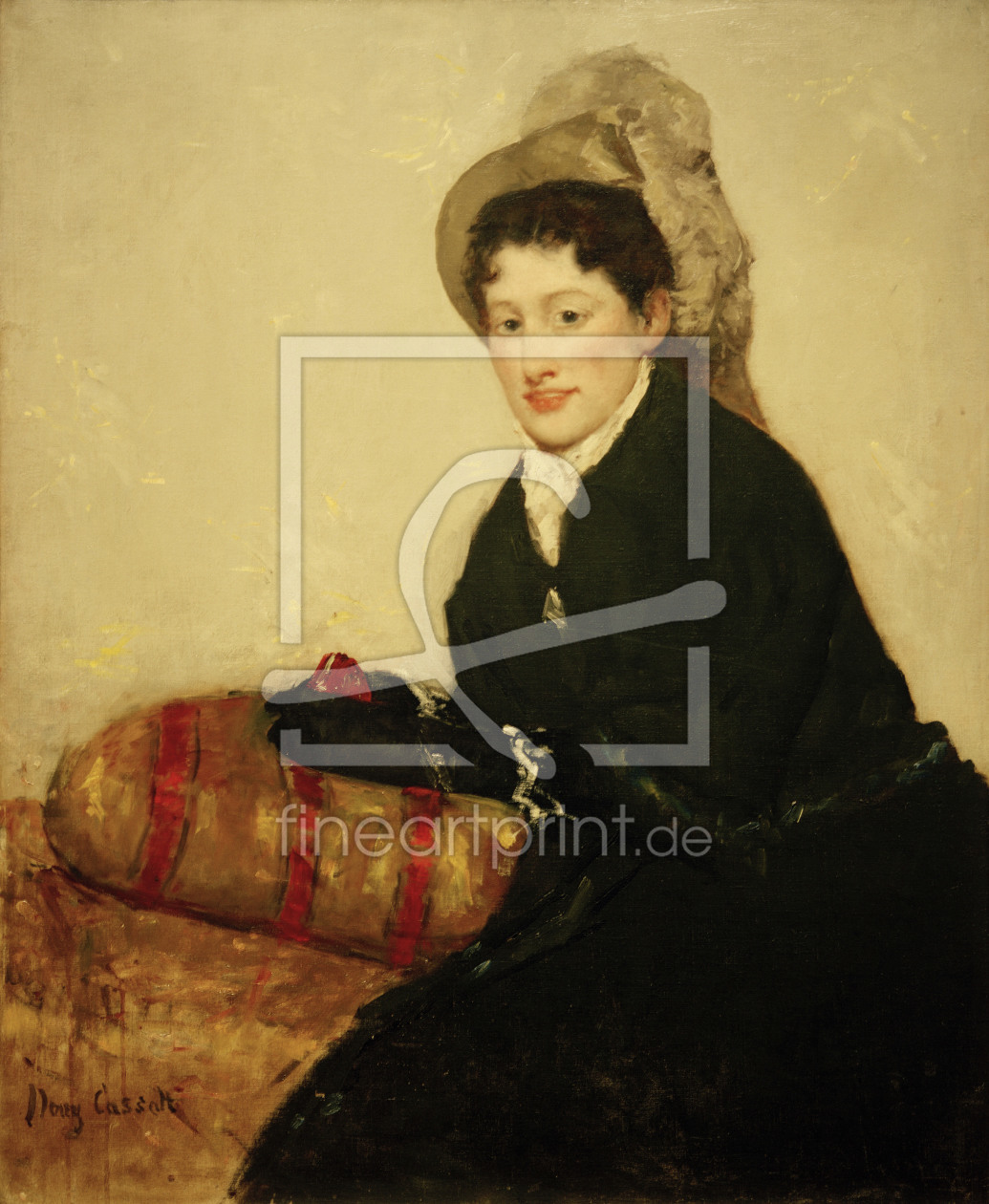 Bild-Nr.: 30008791 Cassatt / Portrait of Madame X / 1878 erstellt von Cassatt, Mary