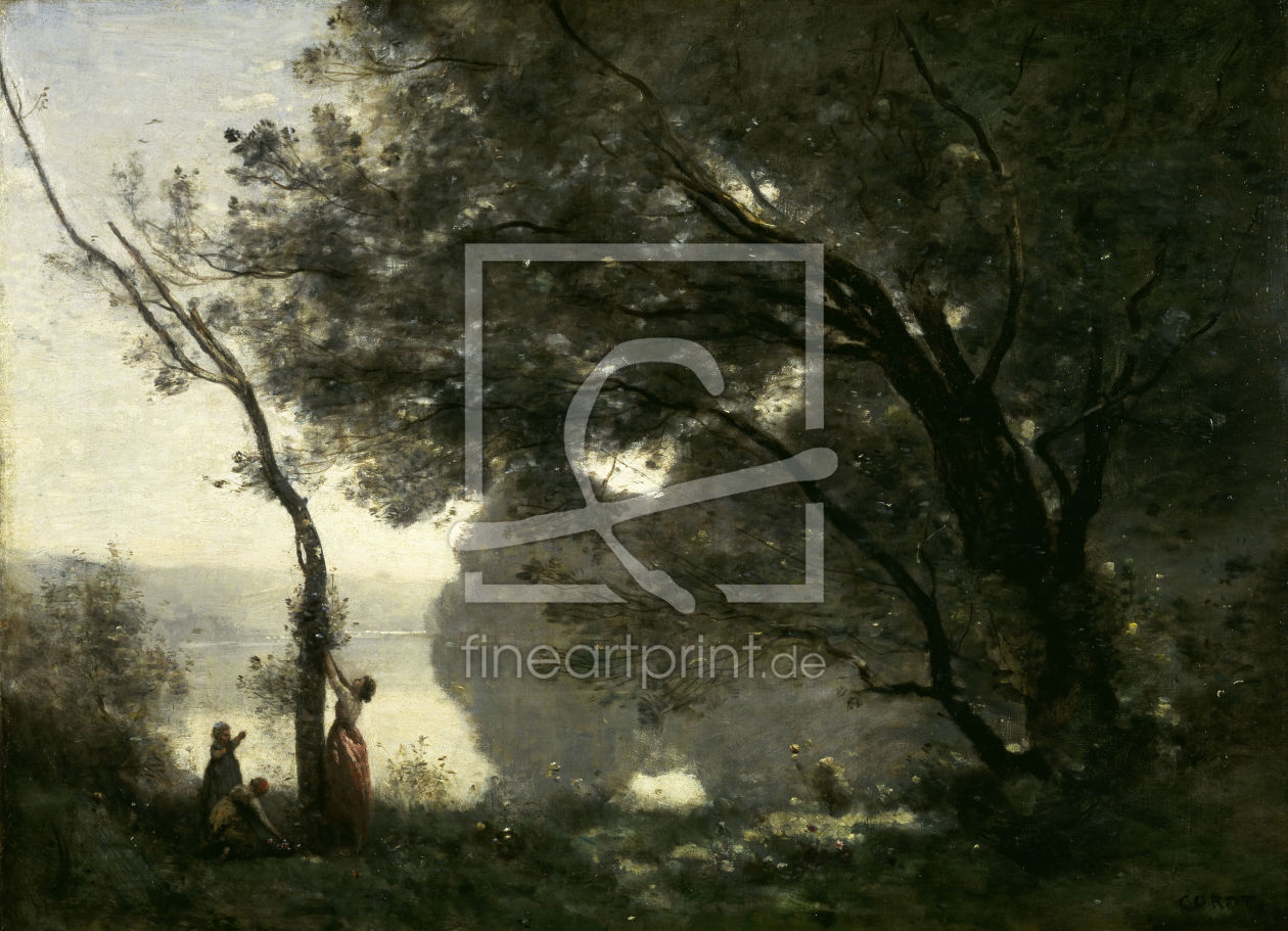 Bild-Nr.: 30008881 Camille Corot / Souvenir of Mortefont. erstellt von Corot, Jean Baptiste Camille