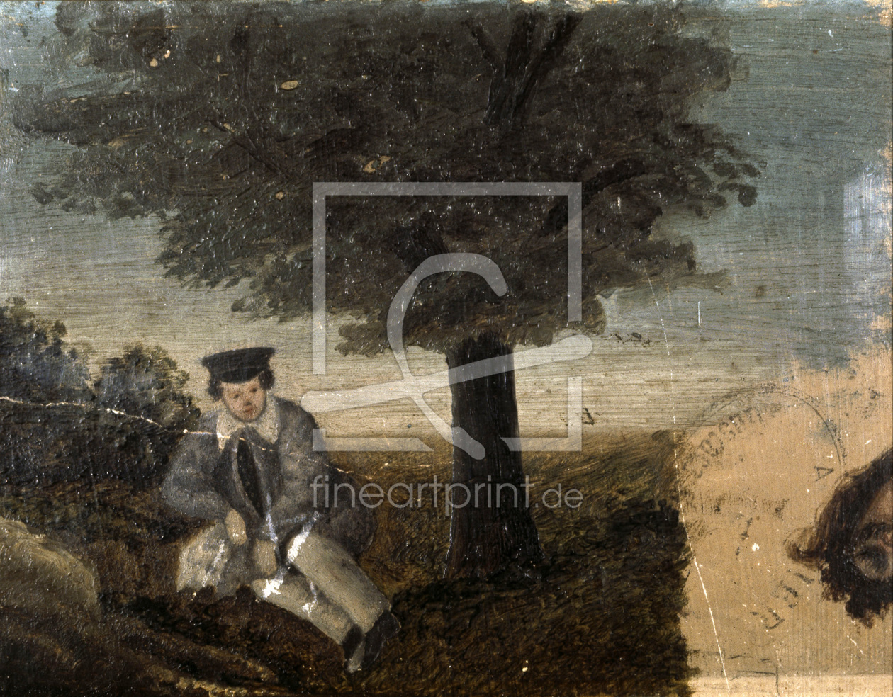 Bild-Nr.: 30009029 G.Courbet / Portr.of a Boy / 1834 erstellt von Courbet, Gustave