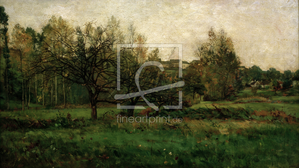Bild-Nr.: 30009039 C.F.Daubigny, Orchard in autumn erstellt von Daubigny, Charles-FranÃ§ois
