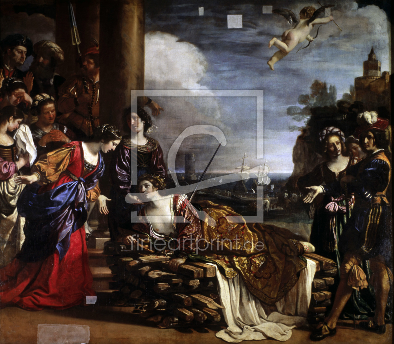 Bild-Nr.: 30009243 Death of Dido / Guercino erstellt von Guercino, Giovanni Francesco Barbieri