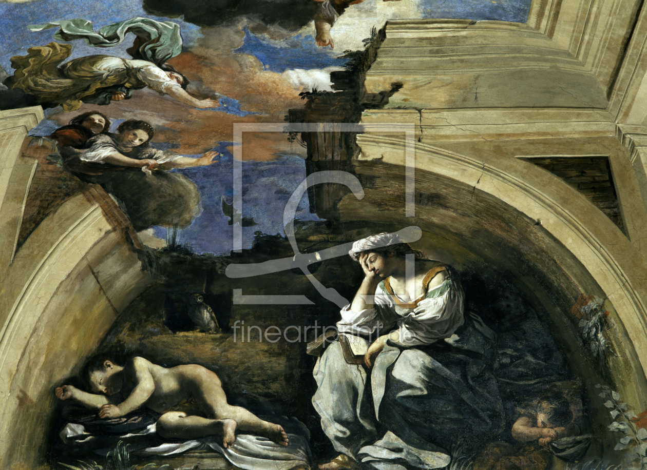 Bild-Nr.: 30009259 Guercino / The Night erstellt von Guercino, Giovanni Francesco Barbieri
