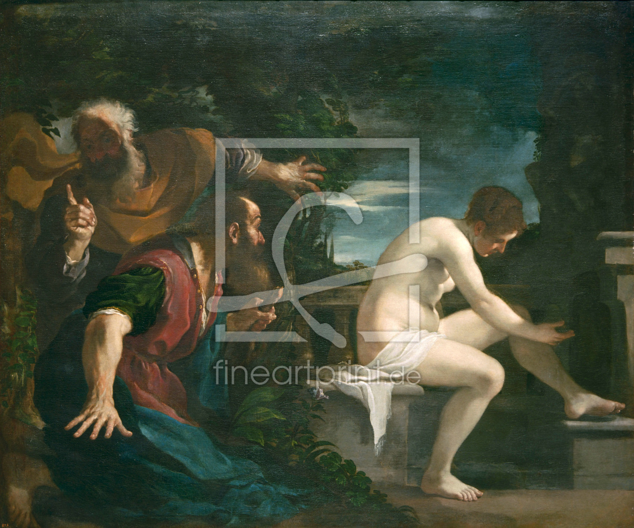 Bild-Nr.: 30009269 Guercino / Susannah and the Elders erstellt von Guercino, Giovanni Francesco Barbieri