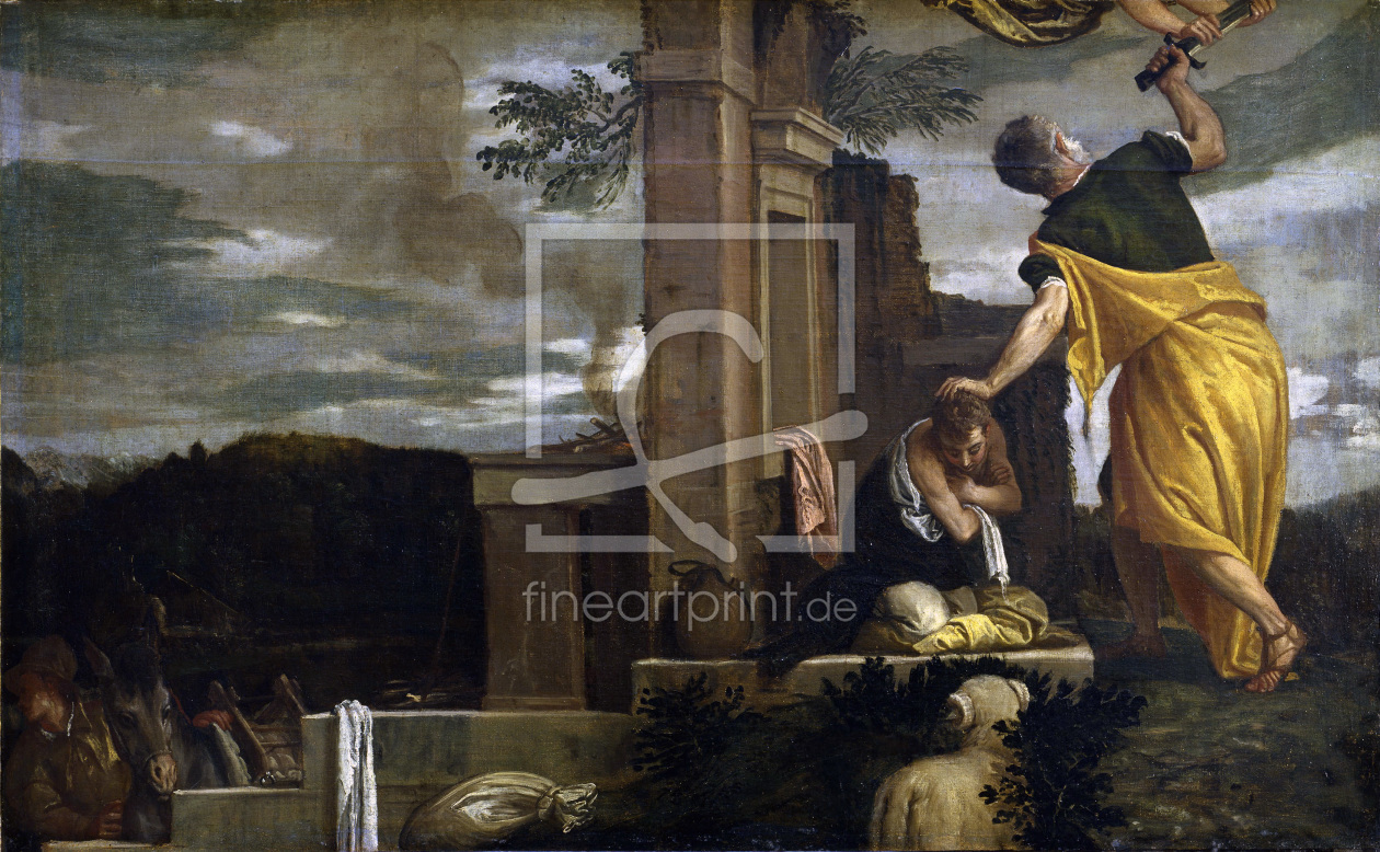 Bild-Nr.: 30009339 Sacrifice of Isaac / Veronese / c.1580 erstellt von Veronese, Paolo