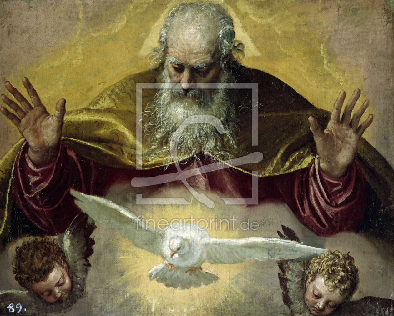 Bild-Nr.: 30009365 P.Veronese / God the Father erstellt von Veronese, Paolo