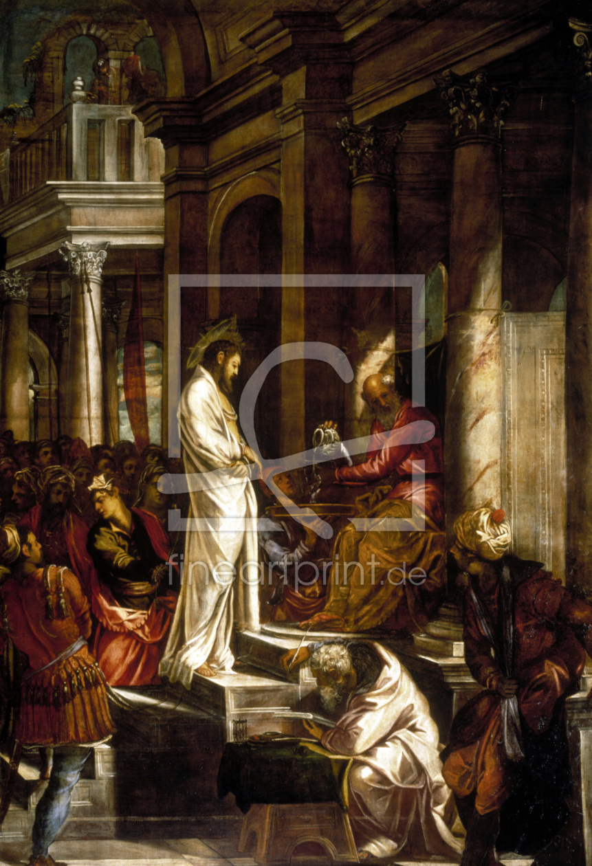Bild-Nr.: 30009417 Christ before Pilate / Tintoretto erstellt von Tintoretto, Jacopo