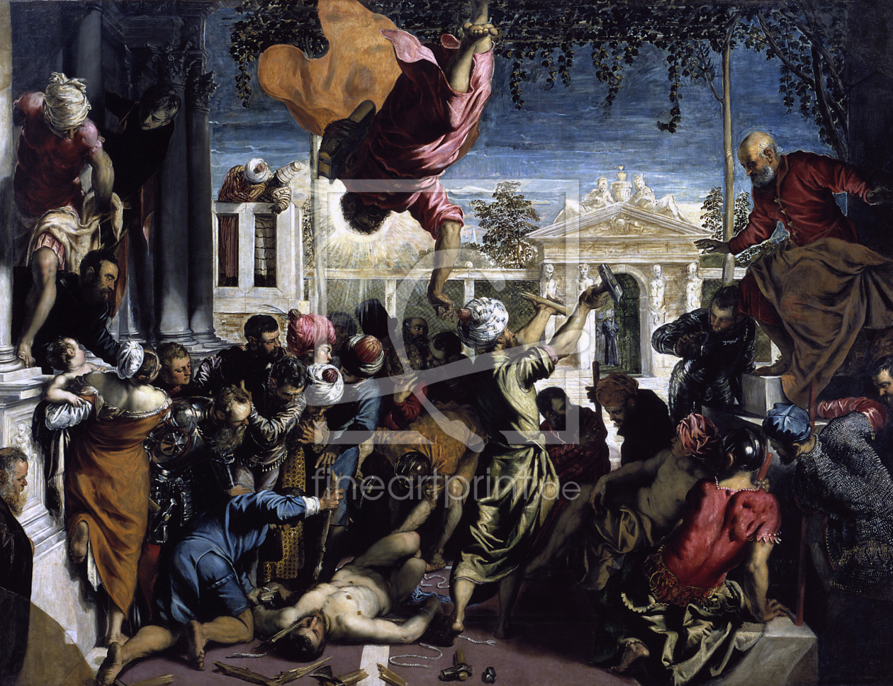 Bild-Nr.: 30009425 Miracle of St.Mark / Tintoretto / 1548 erstellt von Tintoretto, Jacopo
