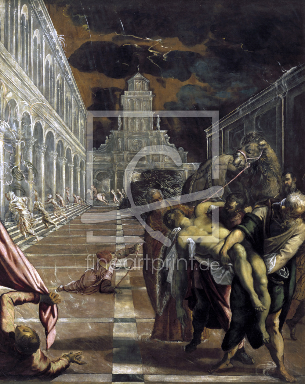 Bild-Nr.: 30009459 Stealing St.Mark's body / Tintoretto erstellt von Tintoretto, Jacopo