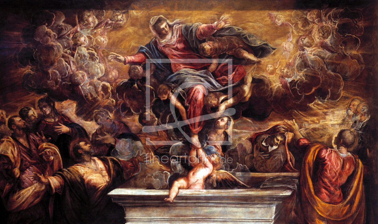 Bild-Nr.: 30009467 Assumption of Virgin / Tintoretto erstellt von Tintoretto, Jacopo