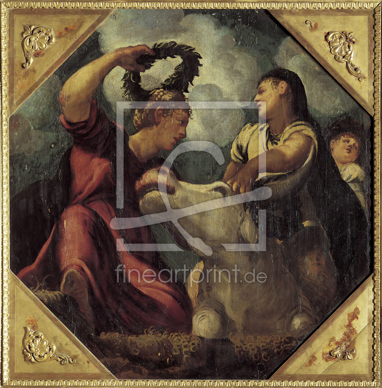 Bild-Nr.: 30009489 J.Tintoretto / Rape of Europa / c.1541 erstellt von Tintoretto, Jacopo