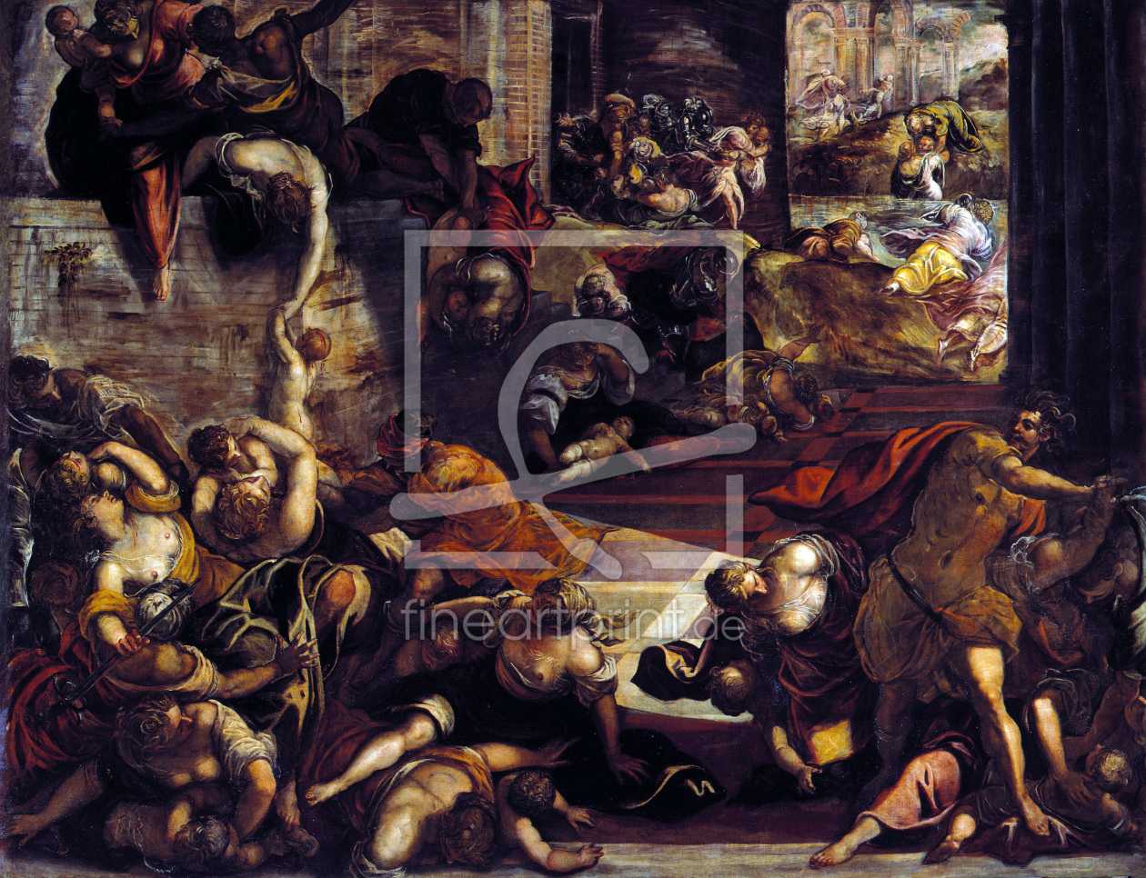 Bild-Nr.: 30009513 Tintoretto, Massacre of Innocents erstellt von Tintoretto, Jacopo