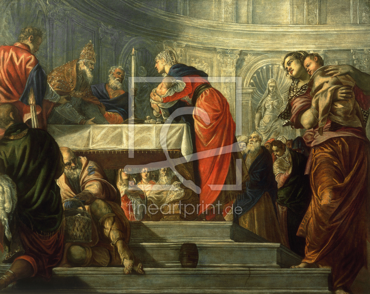 Bild-Nr.: 30009517 Tintoretto / Presentation in the Temple erstellt von Tintoretto, Jacopo