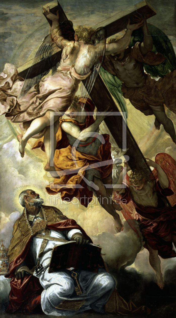 Bild-Nr.: 30009529 Tintoretto / Apparition of the Cross erstellt von Tintoretto, Jacopo