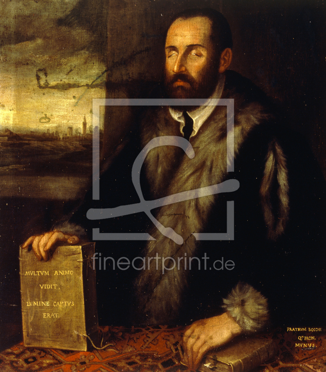 Bild-Nr.: 30009535 Luigi Groto / Ptg.by Tintoretto / C16th erstellt von Tintoretto, Jacopo