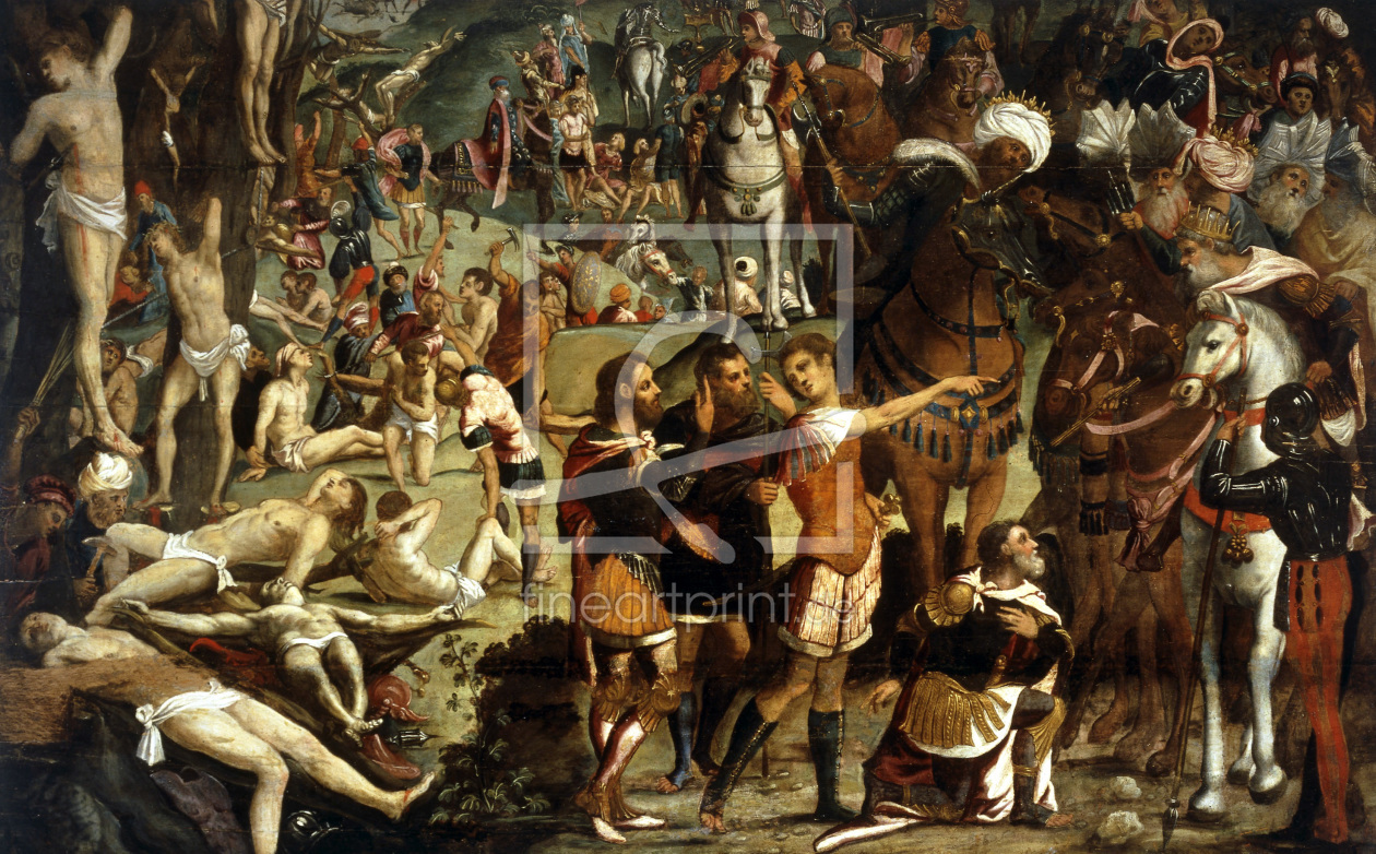 Bild-Nr.: 30009545 Tintoretto / Martyrdom of Ten Thousand erstellt von Tintoretto, Jacopo