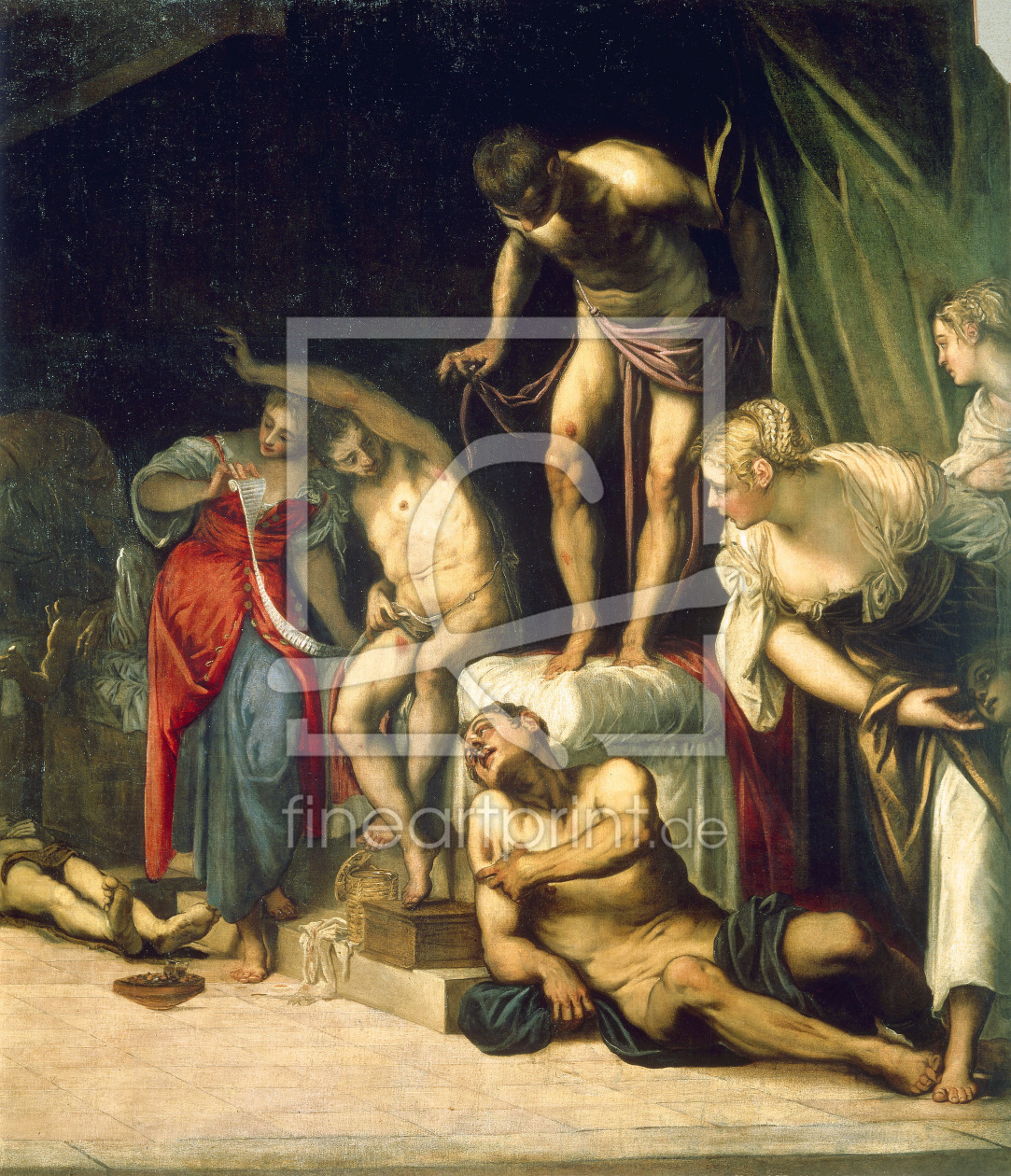 Bild-Nr.: 30009549 Tintoretto / Roche healing the Sick erstellt von Tintoretto, Jacopo