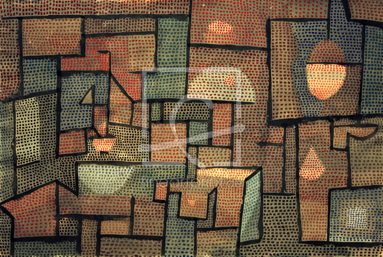 Bild-Nr.: 30009610 P.Klee, Nordzimmer (Room Facing North) erstellt von Klee, Paul