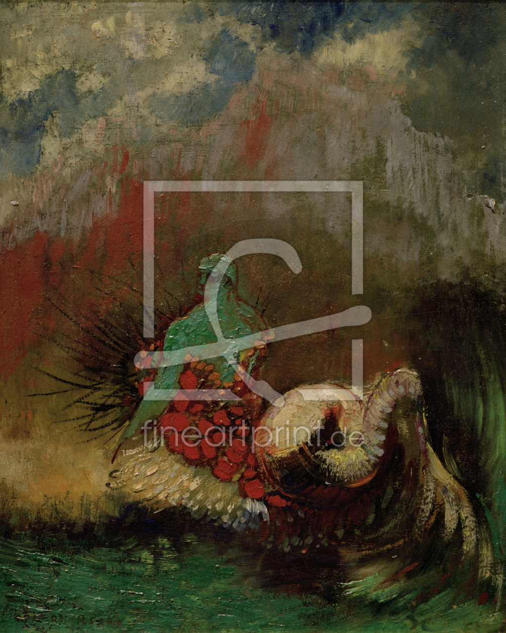 Bild-Nr.: 30009778 O.Redon, Siren / Painting / c.1900 erstellt von Redon, Odilon