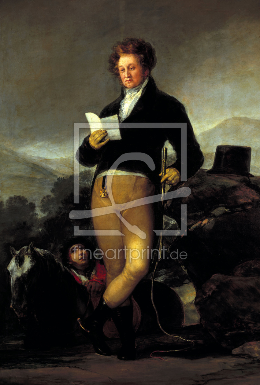 Bild-Nr.: 30009887 Francisco, 10th Duke of Osuna / Goya erstellt von Goya, Francisco de