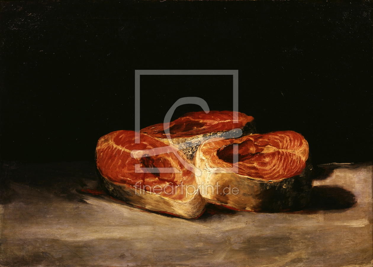 Bild-Nr.: 30009907 Goya / Still life with slices of salmon erstellt von Goya, Francisco de