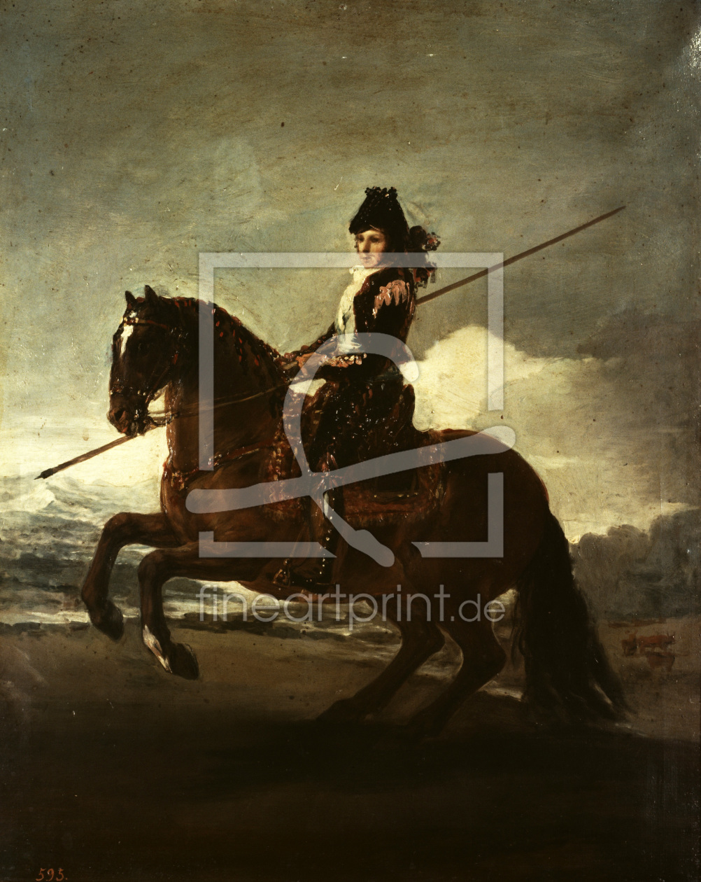 Bild-Nr.: 30009953 F.de Goya, Picador on Horseback / Paint. erstellt von Goya, Francisco de