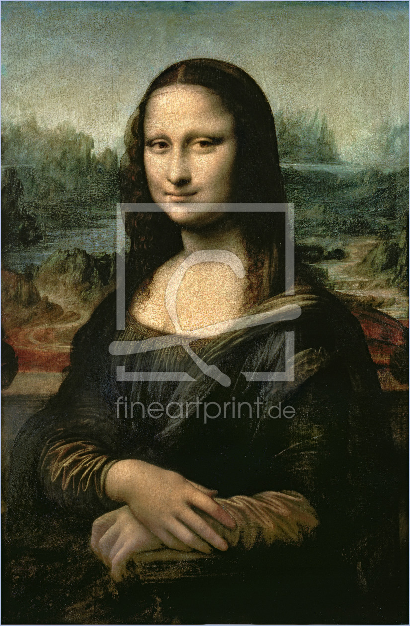 Bild-Nr.: 31000002 Mona Lisa, c.1503-6 erstellt von da Vinci, Leonardo