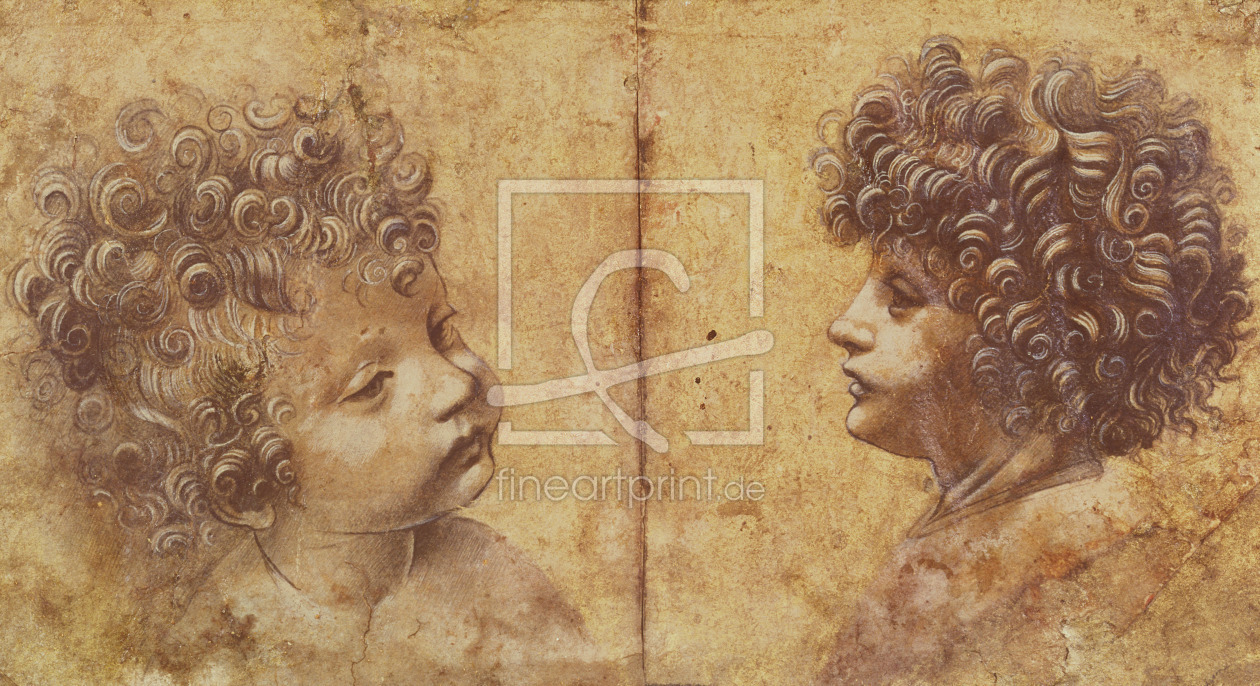 Bild-Nr.: 31000022 Study of a child's head erstellt von da Vinci, Leonardo