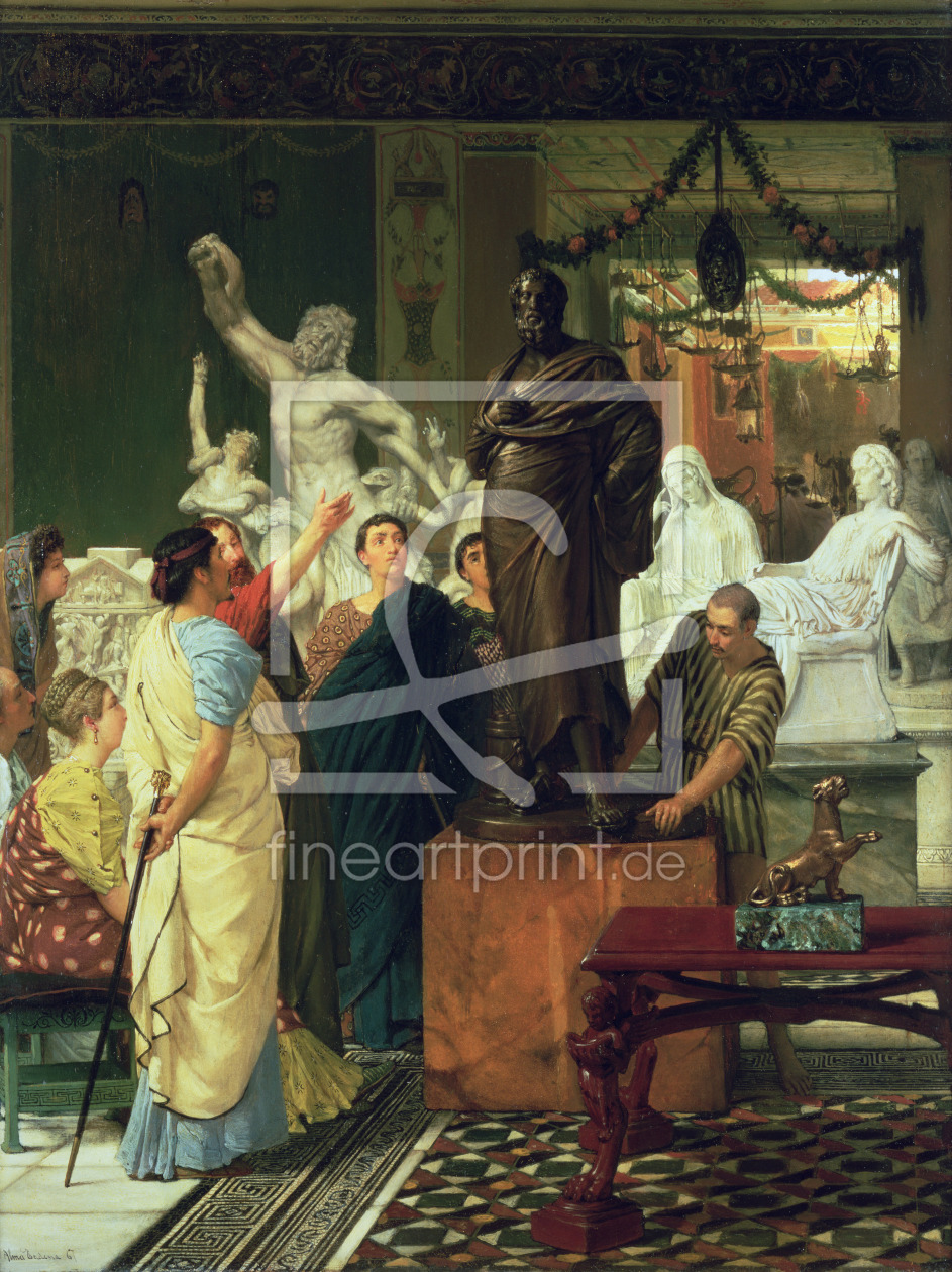 Bild-Nr.: 31000033 Dealer in Statues erstellt von Alma-Tadema, Lawrence
