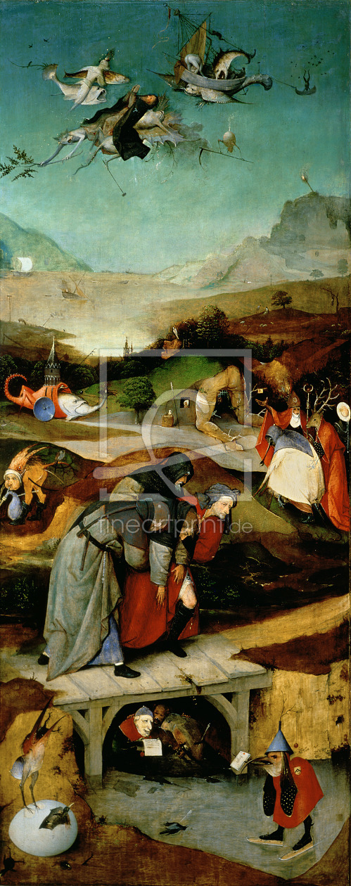 Bild-Nr.: 31000063 Temptation of St. Anthony erstellt von Bosch, Hieronymus