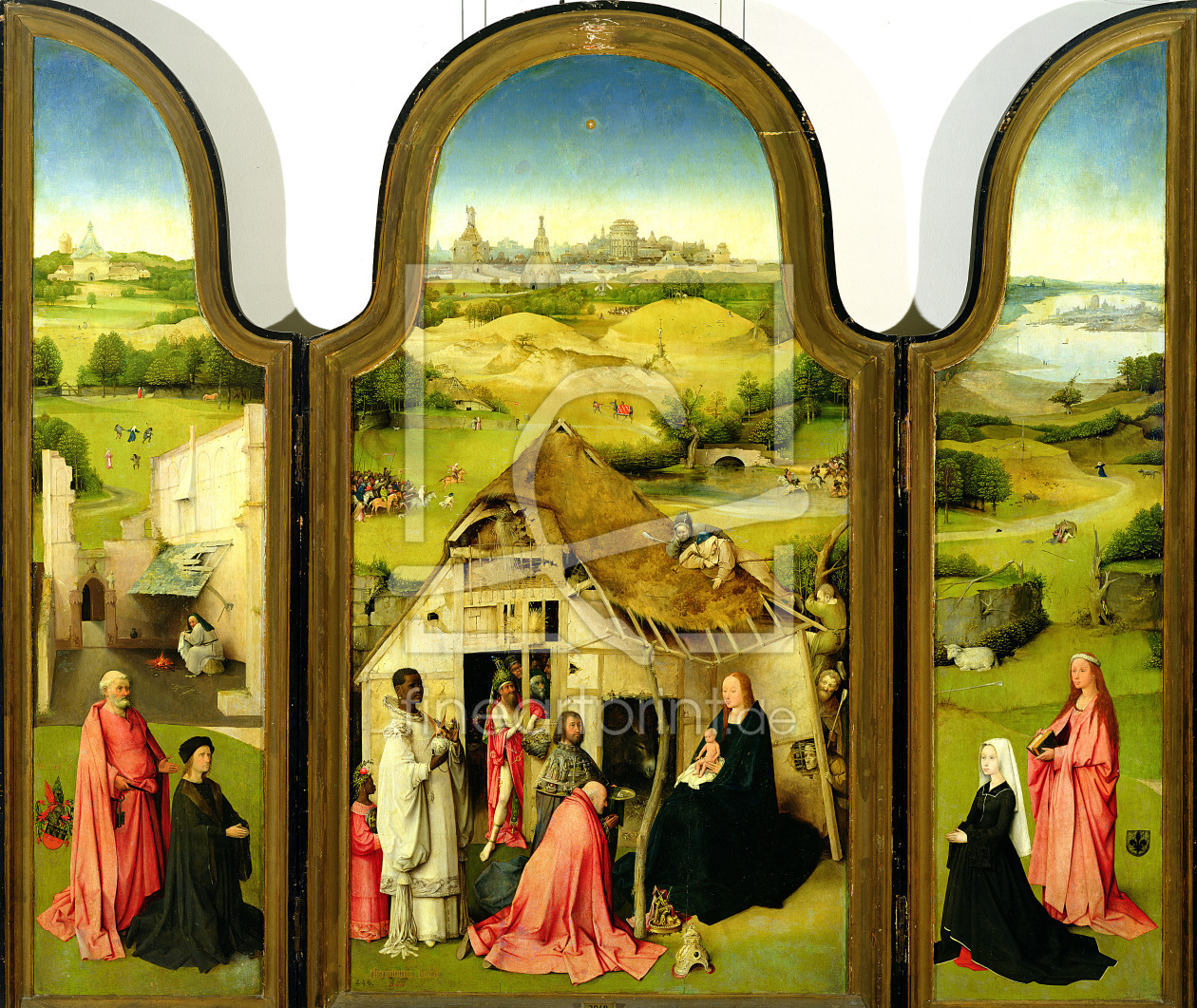 Bild-Nr.: 31000070 The Adoration of the Magi, 1510 erstellt von Bosch, Hieronymus