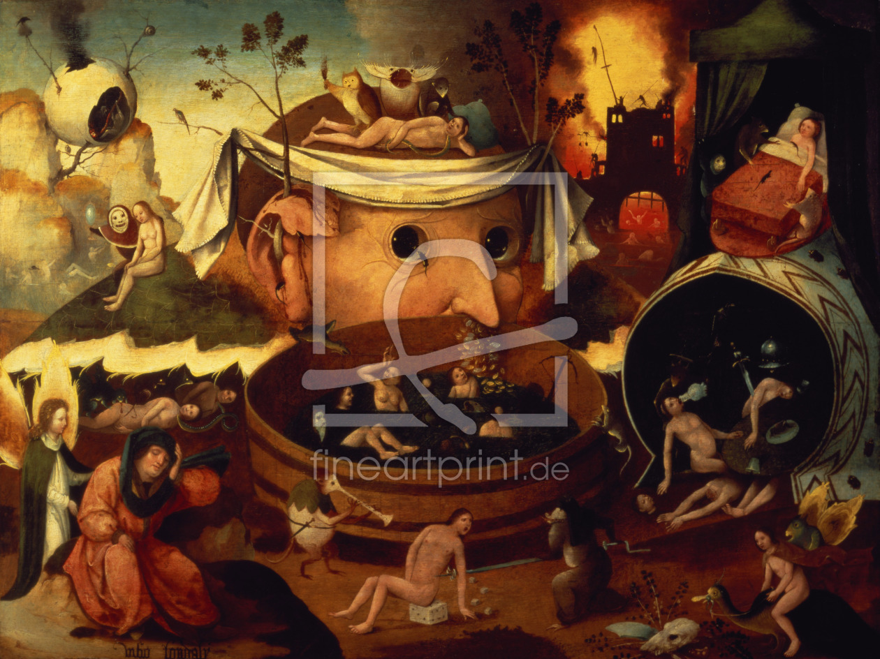 Bild-Nr.: 31000071 Tondal's Vision erstellt von Bosch, Hieronymus