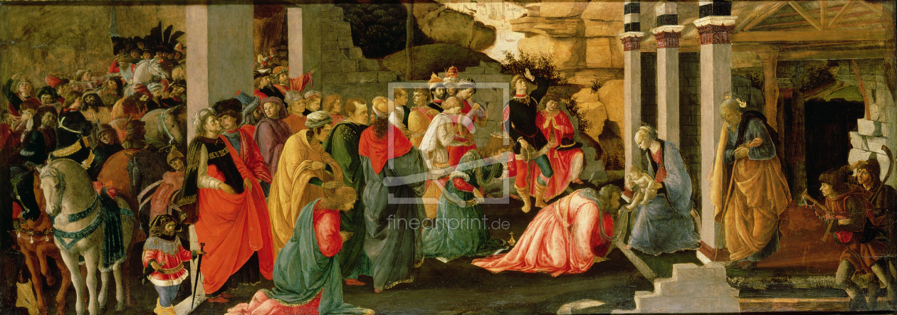 Bild-Nr.: 31000101 Adoration of the Magi, c.1470 erstellt von Botticelli, Sandro