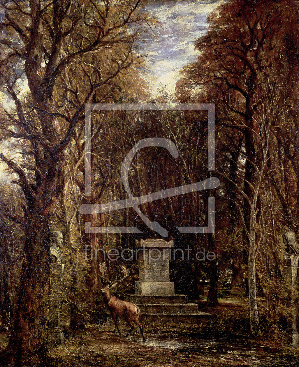 Bild-Nr.: 31000246 The Cenotaph to Reynold's Memory, Coleorton, c.1833 erstellt von Constable, John